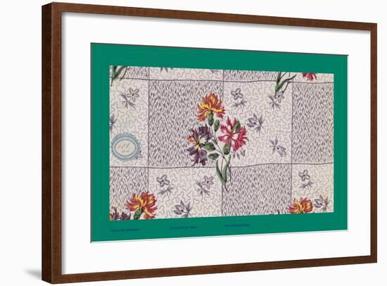 French Fabrics, 1800-50-null-Framed Giclee Print