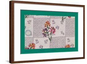 French Fabrics, 1800-50-null-Framed Giclee Print