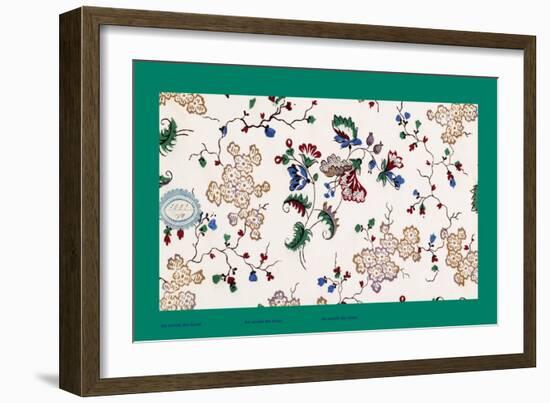 French Fabrics, 1800-50-null-Framed Giclee Print