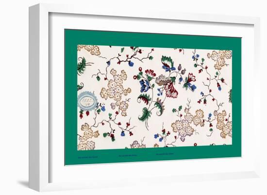 French Fabrics, 1800-50-null-Framed Giclee Print