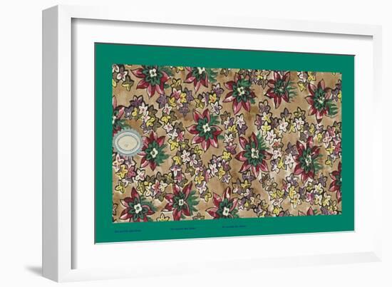 French Fabrics, 1800-50-null-Framed Giclee Print