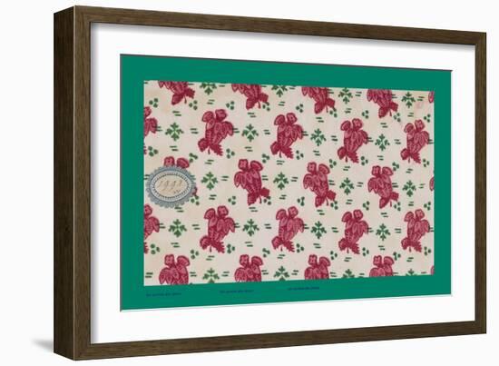 French Fabrics, 1800-50-null-Framed Giclee Print