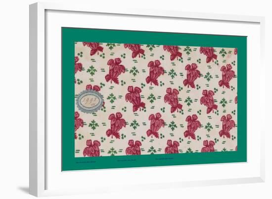 French Fabrics, 1800-50-null-Framed Giclee Print