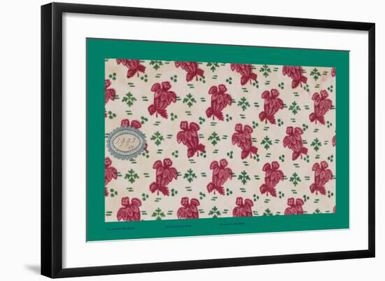 French Fabrics, 1800-50-null-Framed Giclee Print