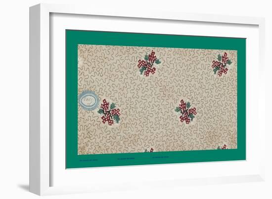 French Fabrics, 1800-50-null-Framed Giclee Print