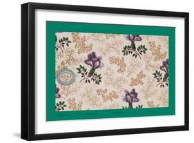 French Fabrics, 1800-50-null-Framed Giclee Print