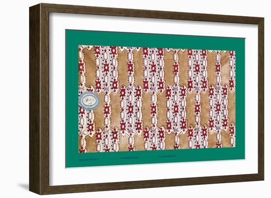 French Fabrics, 1800-50-null-Framed Giclee Print