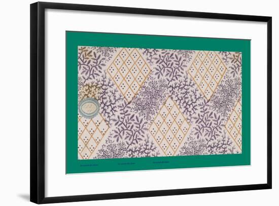 French Fabrics, 1800-50-null-Framed Giclee Print