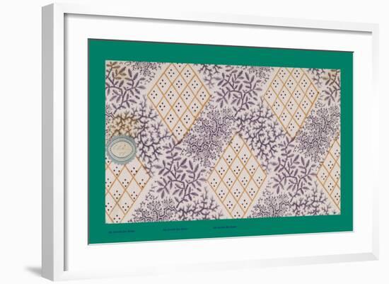 French Fabrics, 1800-50-null-Framed Giclee Print