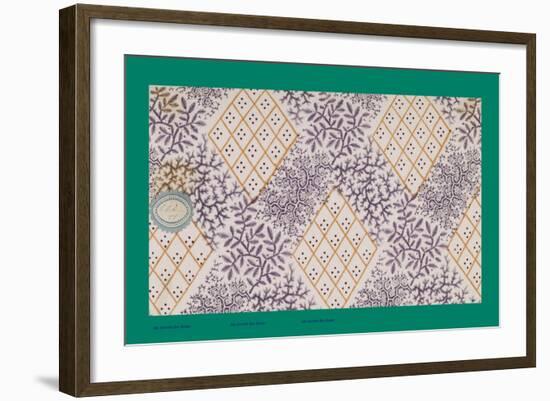 French Fabrics, 1800-50-null-Framed Giclee Print