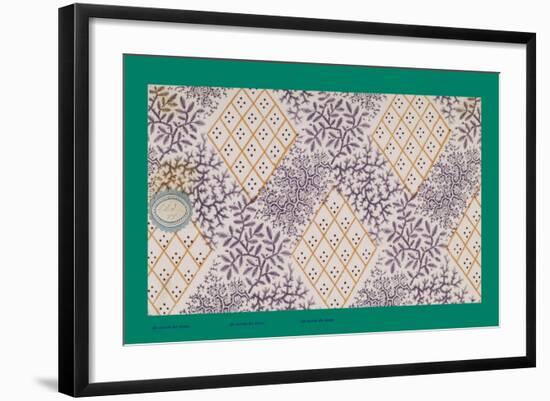 French Fabrics, 1800-50-null-Framed Giclee Print