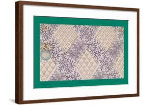 French Fabrics, 1800-50-null-Framed Giclee Print