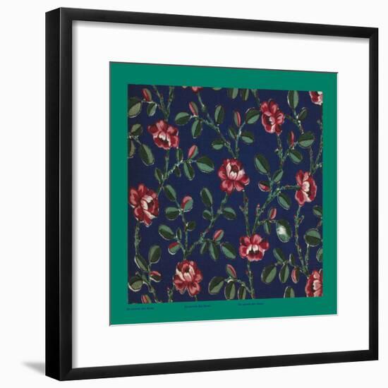 French Fabrics, 1800-50-null-Framed Giclee Print