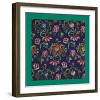 French Fabrics, 1800-50-null-Framed Giclee Print