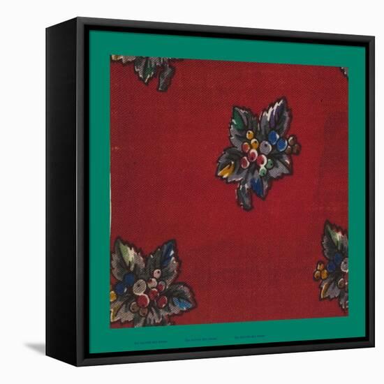 French Fabrics, 1800-50-null-Framed Stretched Canvas