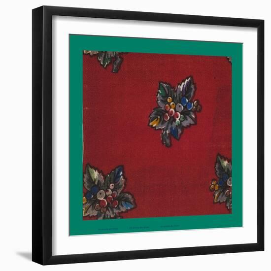 French Fabrics, 1800-50-null-Framed Giclee Print