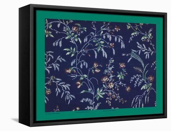 French Fabrics, 1800-50-null-Framed Stretched Canvas