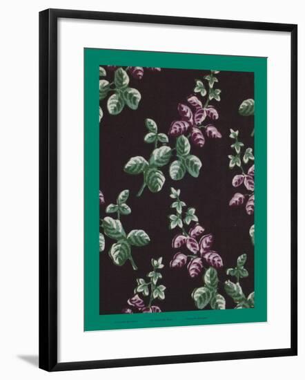 French Fabrics, 1800-50-null-Framed Giclee Print