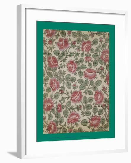 French Fabrics, 1800-50-null-Framed Giclee Print