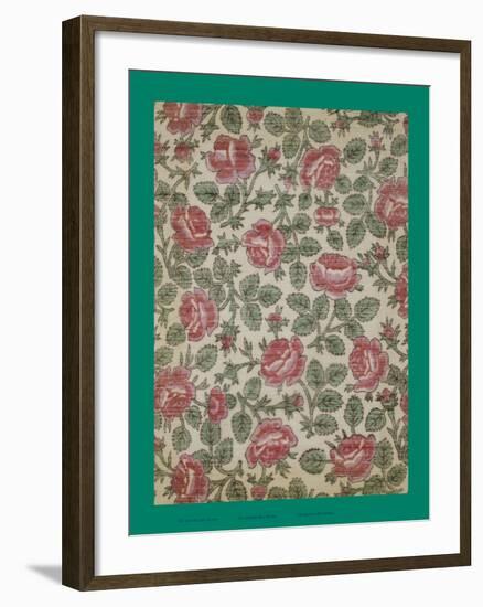 French Fabrics, 1800-50-null-Framed Giclee Print