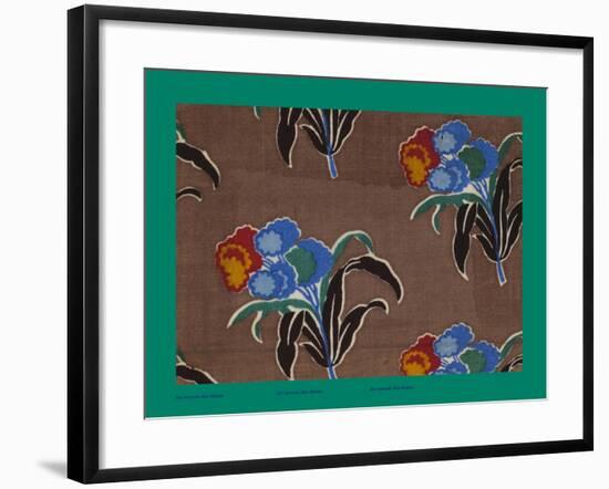 French Fabrics, 1800-50-null-Framed Giclee Print