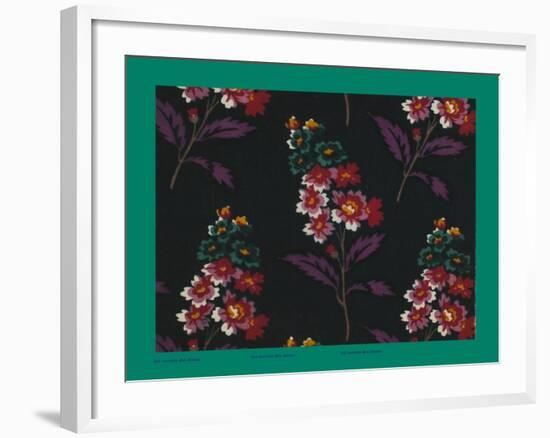 French Fabrics, 1800-50-null-Framed Giclee Print