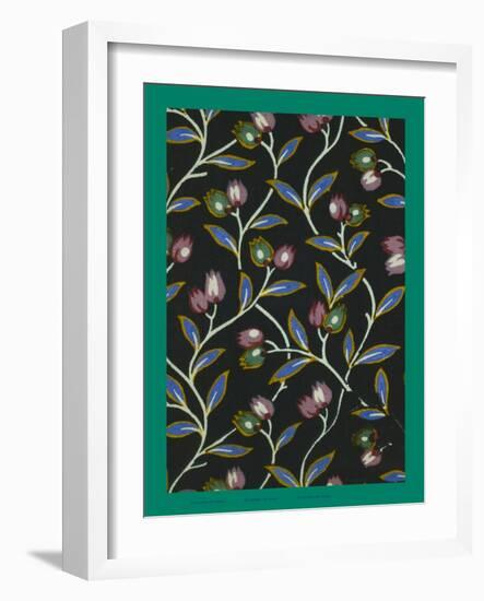 French Fabrics, 1800-50-null-Framed Giclee Print