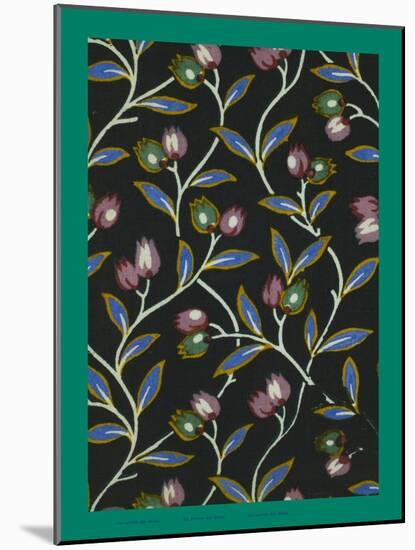 French Fabrics, 1800-50-null-Mounted Giclee Print