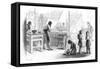 French Factory Children-null-Framed Stretched Canvas