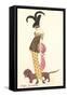 French Fashion, Dachshund-null-Framed Stretched Canvas