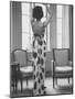 French Fashion Evening Dresses Sold at Ohrbach's-Ralph Morse-Mounted Photographic Print