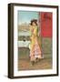 French Fashion, Flamenco Dancer-null-Framed Art Print