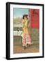 French Fashion, Flamenco Dancer-null-Framed Art Print