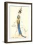 French Fashion, Greyhound-null-Framed Art Print