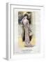 French Fashion, Magazine Plate, Spain, 1909-null-Framed Giclee Print