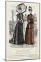 French Fashion Plate, Late 19th Century-null-Mounted Giclee Print