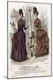 French Fashion Plate, Late 19th Century-null-Mounted Giclee Print