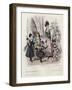 French Fashion Plate, Late 19th Century-null-Framed Giclee Print