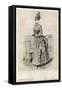 French Fashion Plate, Late 19th Century-null-Framed Stretched Canvas