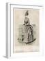 French Fashion Plate, Late 19th Century-null-Framed Giclee Print