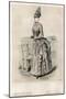 French Fashion Plate, Late 19th Century-null-Mounted Giclee Print