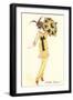 French Fashion-null-Framed Art Print