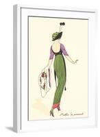 French Fashion-null-Framed Art Print