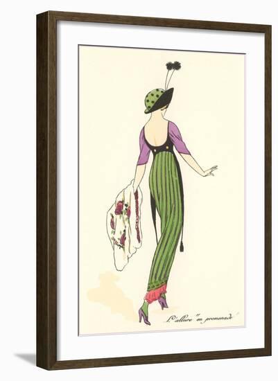 French Fashion-null-Framed Art Print