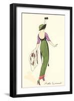 French Fashion-null-Framed Art Print