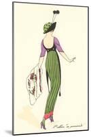 French Fashion-null-Mounted Art Print