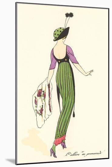 French Fashion-null-Mounted Art Print