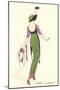 French Fashion-null-Mounted Art Print