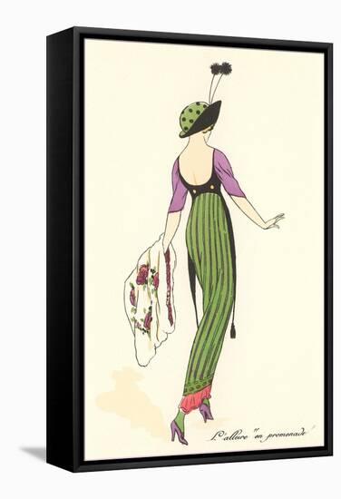 French Fashion-null-Framed Stretched Canvas