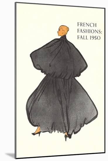 French Fashions, 1950-null-Mounted Art Print